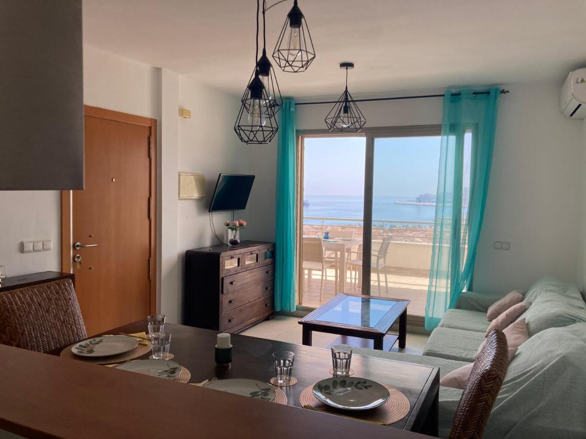 Atico Con Espectaculares Vistas Al Mar Apartment การ์โบเนรัส ภายนอก รูปภาพ